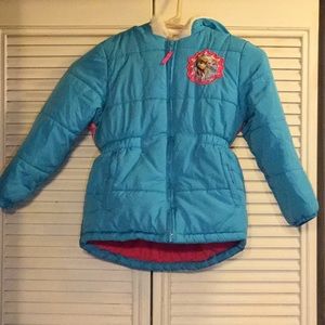 Little Girl Frozen Winter Coat